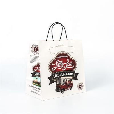 China Recyclable Unique Style Top Grade Big Size Kraft Paper Bag for sale