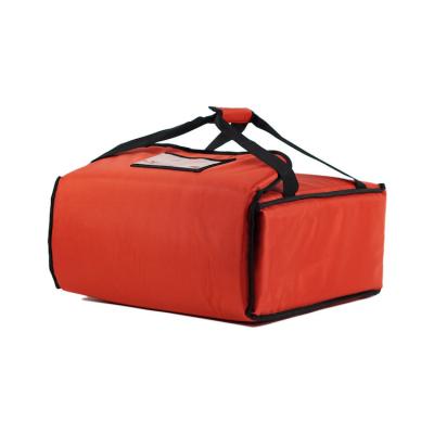 China Large Capacity Waterproof Tote Insulated Food Delivery Bag Thermal Waterproof Hot Cooler Pizza for sale