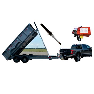 China 2-12tons Telescopic Load Trailer HTC Cylinder For 7tons And 12tons Reverse for sale