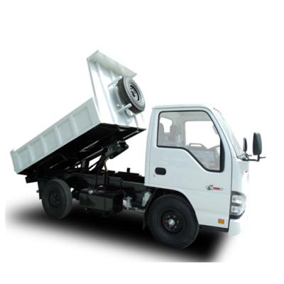 China Dump Truck Side Truck Open Steel Body Lifting System Optional for sale