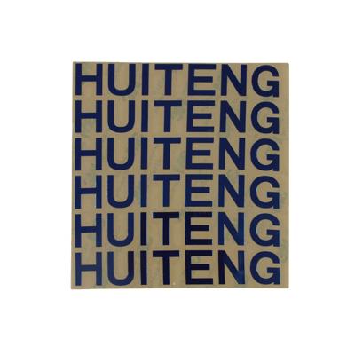 China Custom Printed Waterproof 3D Metal Gold Nickel Electroform Sticker Electroform Logo Label Stickers Logo Transfer Stickers Labels Electroformed for sale