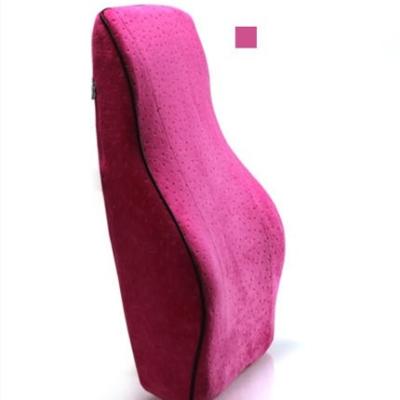 China Anti Dust Mite Engineering Auto Pillow Waist Cushion Lumbar Support Pillow Office Chair Memory Foam for sale