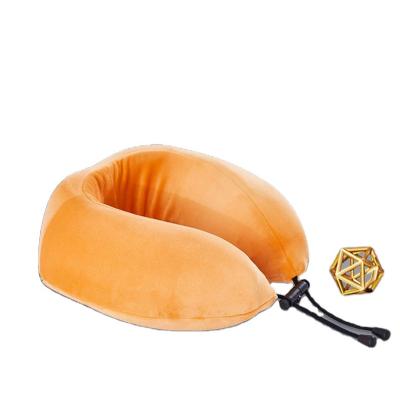 China Slow Protector Nap Travel Plane Head Pillow Memory Foam Anti-Static U Shaped Rebound Neck Pillow for sale