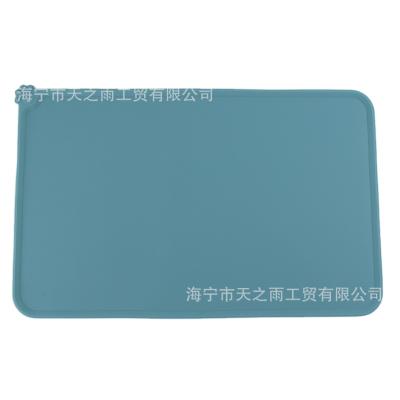 China Good Sales Viable Wholesale Non Slip Non-Toxic Silicone Mat Cushion Feeding Mat Pet Food for sale