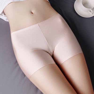 China Safety Panties Breathable Women Ice Silk Seamless Panties Plus Size Panties Breathable Women for sale