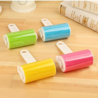 China Wholesale Manual Pet Hair Sticky Fiber Rollers Clothes Furniture Carpet Cleaning Brush Fluff Cloth Razor Fiber Washable Remover for sale