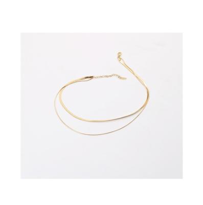 China Wholesale price china factory sale stainless steel gold romantic woman necklace for sale