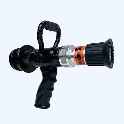 China HOT Rescue Small Flow Multifunctional Fire Rate Fire Hose Nozzle Automatic 300LPM 1-2Inch Recoilless Nozzle For Fire Fighting for sale