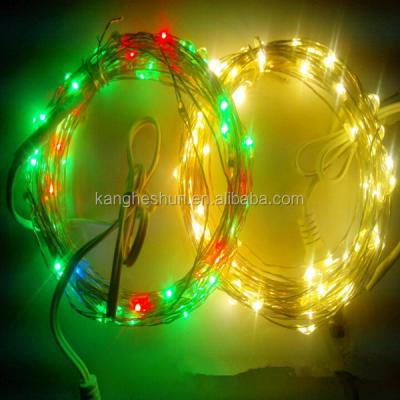 China High Quality Static Customized Customized Diwali LED Decoration Flashing/Party Copper Flexible String On/Timer Decorative Lights for sale