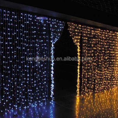 China Holiday Decoration Connectable Decorative Copper Wire LED Lights Curtain Light for sale