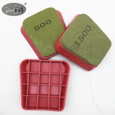 China Marble Abrasive Sponge Polishing Stone Pad With Frankfurt Type for sale