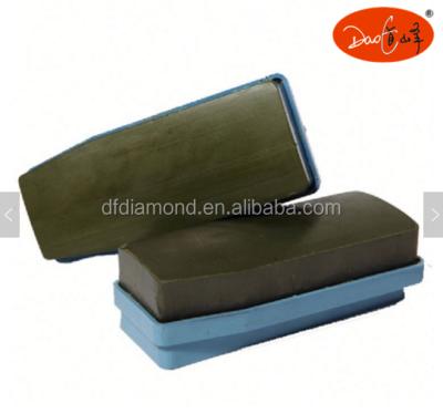 China Granite& quarta resin bond diamond polishing fickert/resin grinding polishing bricks for granite for sale