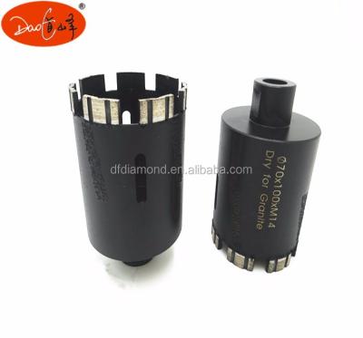 China Fast And Durable Concrete Diamond Core Drill Bit Finger Mill for sale