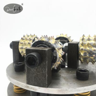 China Machinist Hammer Granite Bush Hammer Finishing Block Diamond Bush Hammer Grinding Wheel for sale