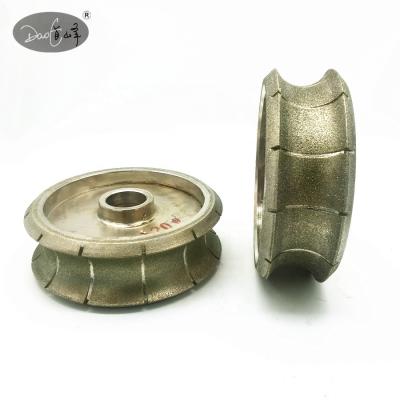 China DAOFENG Aluminum Diamond Profile Grinding Plates Stone Wheel For Sharpening for sale