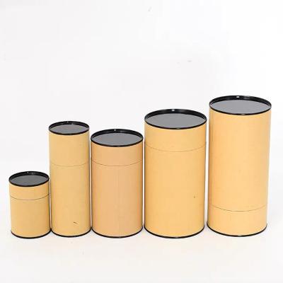 中国 Recycled Tiny Industrial Culture Materials Printing Traditional Craft Cardboard Tube Packaging Decorative Coffee Shaker Paper Cans 販売のため