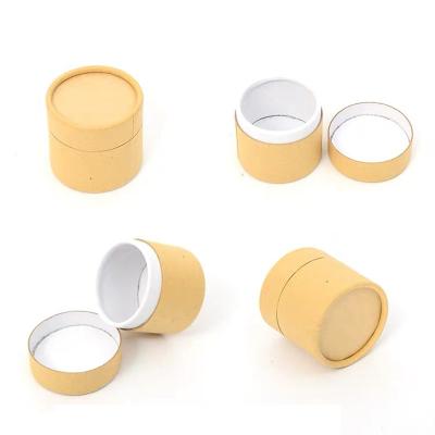 China Fashion Reusable Compound Biodegradable Reusable Craft Materials Wholesale Craft Coffee Recycled Paper Packaging Cans Tube for sale