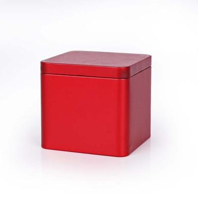 中国 Recycled Materials Sun Packing Airtight Metal Cookie Gift Packaging Square Shape Box Custom Colored Small For Products Sublimation Tin Box 販売のため