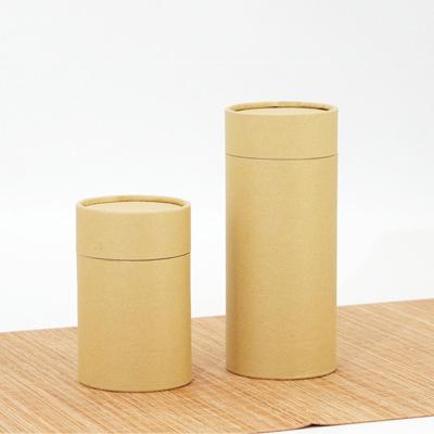 Chine Recycled Materials Round Tube Cylinder Wine White Gift Cardboard Paper Packaging Can Bottle Box With You Own Logo Customized à vendre