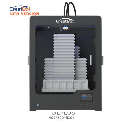 China Dual Extruder CreatBot 3D Printer DE+ 400*300*520mm 3D Printer Digital 3D Printer 1.75mm Filament 3D Filament ABS TPU PA PC PC for sale