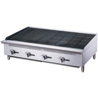 China Adjustable Size Factory Price Charbroiler Machine Stainless Steel Material Charbroiler Commercial BBQ Grill Charbroiler for sale