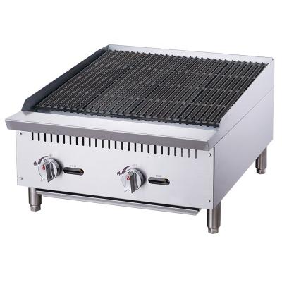 China Top Size BBQ Gas Charbroiler Gas Charbroiler Sales Adjustable Commercial Charbroilers Grill Restaurant Factory Professional Supply Directly for sale