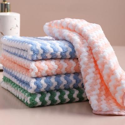 China 30*30CM Sustainable Dish Cloth Microfiber Cleaning Cloths Wiping Rags for sale