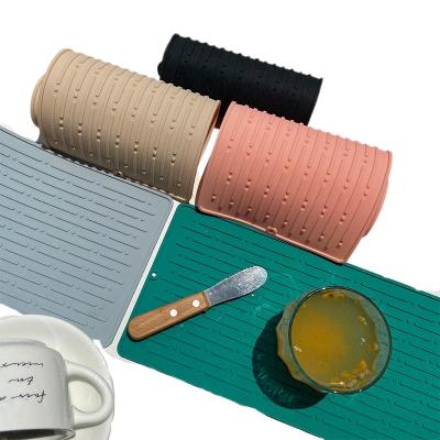 China Viable Place Mats For Kitchen Table Silicone Table Mat Silicone Dining Table Mat for sale