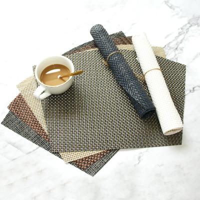 China Sustainable Woven Fan-Shaped Table Mat Coaster And Dish Mat for sale