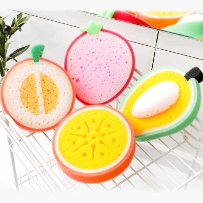 China Multifunctional Kitchen Supplies Sponge Thickening Sponge Pot/Dish Fruit Sponge Decontamination Strong Sponge for sale