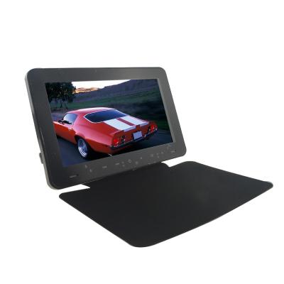 China Car 9inch Headrest Remote Control Monitor DVD Player Hanging Bracket With Coveryer for sale