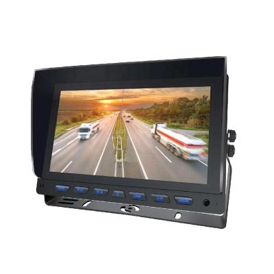 China With triger wires car monitor 9 inch 3 inch video in DC24V reverse car camera with monitor bus TV screen for sale