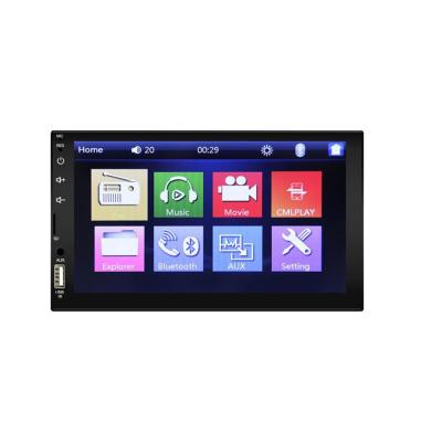 China 7Kind Color For Car MP5 7023b Touch Screen 7inch 2din Touch Button Car Video Support Radio Radio Tuner Mirror Link FM for sale