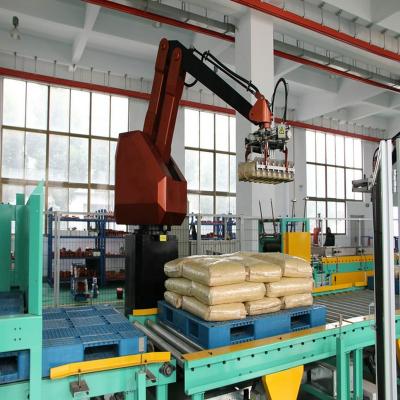 China Food bag palletizing machine for fertilizer for fertilizer production line for sale