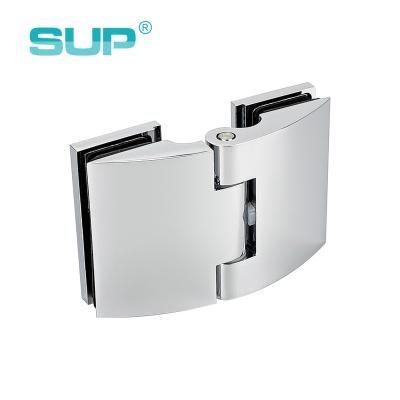 China Modern Europe Standard Brass Chrome Plating Shower Door Pull Out Hinge for sale