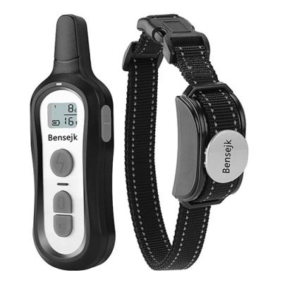 China Best factory price rechargeable training equipment remote control electronic collar for hunting dogs for sale