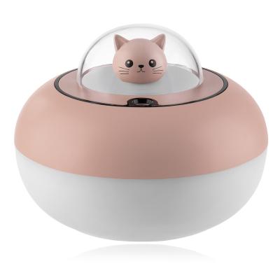 China Dropshipping 300ml USB Reachargeable Car Portable Cute Pet Air Humidifier For Hotel Car Home School for sale