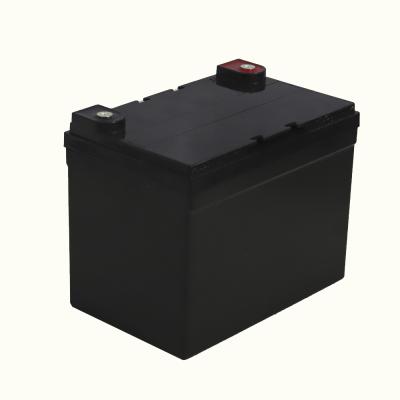 China Insurance Long Life 12V 33AH Lead Acid Battery Case Empty Waterproof 12v Battery Box for sale