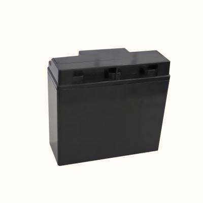 China Electric High Quality Waterproof Lead Acid Battery Box 12v 18ah Portable Folklifts Plastic Case for sale