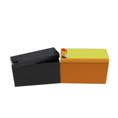 China Folklifts Electric Customized Wholesale High Quality 12 Volt Waterproof Lead Acid Battery Portable Plastic Box for sale