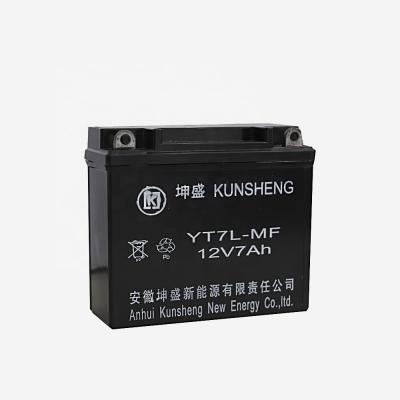 China Motorcycles Sealed Lead Acid Battery China Maintenance Free Motorcycles Motor Battery 12v7ah for sale