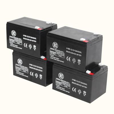 China Maintenance Free Lead Acid Batteries Deep Cycle Storage Battery 12V 8AH 12AH 20HR Vrla AGM UPS Lead Acid Battery For Ebike for sale