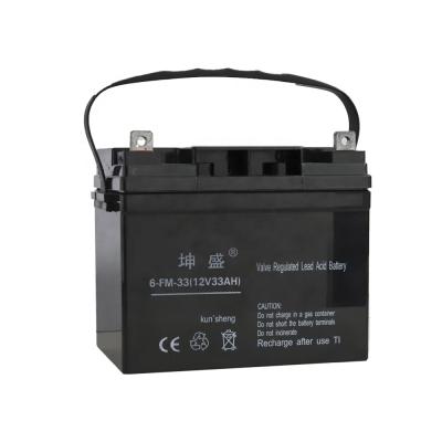 China Maintenance Free Lead Acid Batteries China Supplier 12v 12ah 18ah AGM Quality Assurance Sealed Lead Acid Battery 12v 33ah for sale