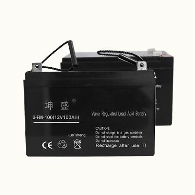 China Toys Hot Sale Waterproof Maintenance Free Solar Home Storage Battery 12v100ah for sale