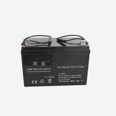 China Toys maintenance free lead acid storage battery 12v100ah deep cycle air to ground missile battery for sale