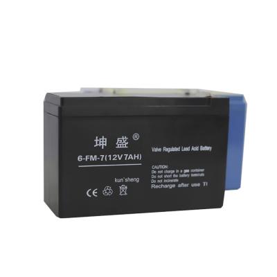 China Toys Batteries 12V 7AH High Pure Lead Acid Deep Cycle Sealed AGM 12 Volt Lead Acid Battery for sale