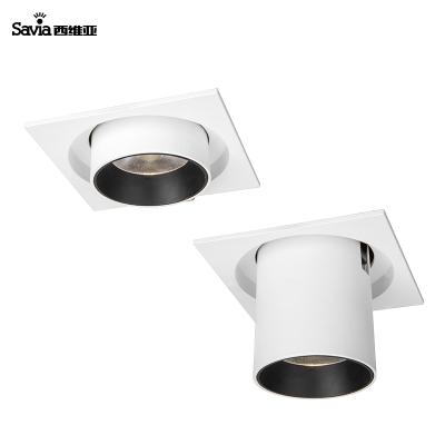 China Modern Savia Recessed Accent Spot Lights Led Downlight Mount Ceiling Lamp 9W Rotatable Directional Adjustable Down Down Light for sale