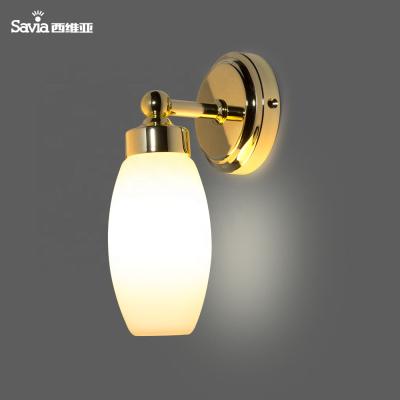 China Savia IP44 E14 Modern Antique Copper Wall Lamp Mirror Front Light Make Up Wall Lights Waterproof Bathroom Mirror Lamp For Living Room for sale