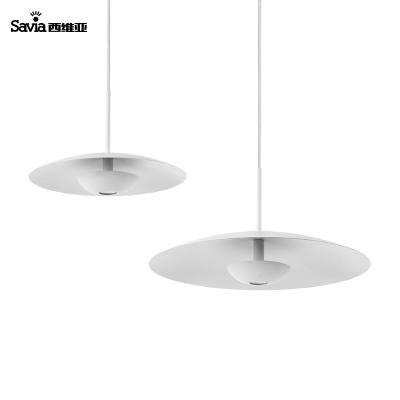 China Savia LED COB 20W Chandelier Disc Design Single Ceiling Light Aluminum Residential High End Pendant Decoration Savia LED Lamp for sale