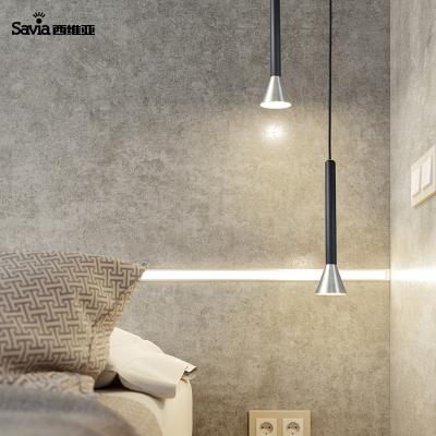 China Bar Hotel/Restaurant/Living Room Led Lamparas Modern Retro Ceiling Small Mini Chandelier Bedside Light Hanging Pendant Lamp for Bedroom for sale